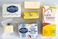 Packages of butter