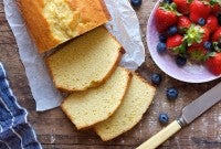 Vanilla pound cake
