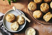 Bakewell Cream Biscuits