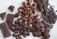 Types of chocolate next to each other