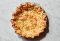 Prebaked pie crust