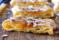 Almond Puff Loaf Bakealong via @kingarthurflour