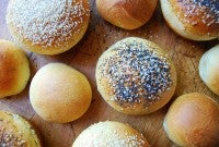 Brioche Buns via @kingarthurflour