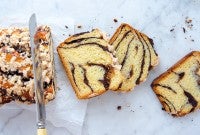 Chocolate Babka Bakealong via @kingarthurflour