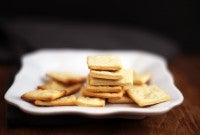 Homemade Crackers via @kingarthurflour