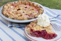 Lemon-Ginger Strawberry Pie via @kingarthurflour