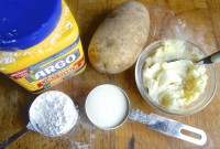 Substitute for potato flour via @kingarthurflour
