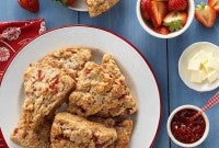 Strawberries & Cream Scones