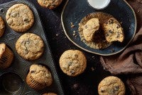 Golden Chocolate Chip Muffins