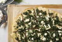 Thin-Crust Spinach & Feta Pizza