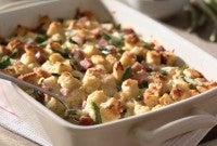 Asparagus Strata with Sourdough