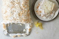 Lemon Meringue Angel Food Cake