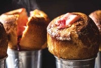 Popovers with Cranberry Butter