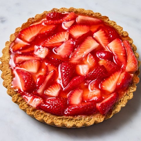 Strawberry tart - select to zoom