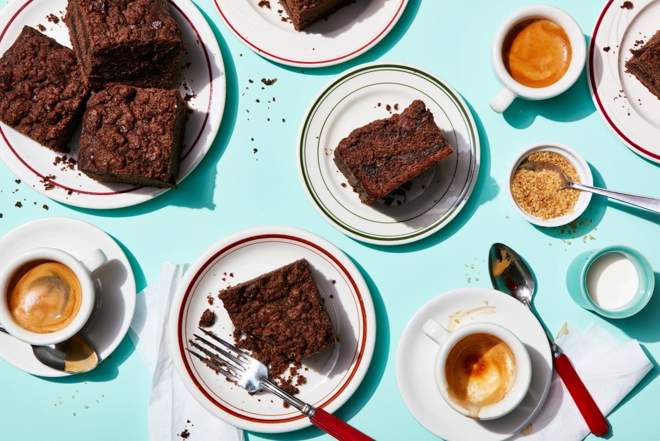 Triple Chocolate Coffee Cake