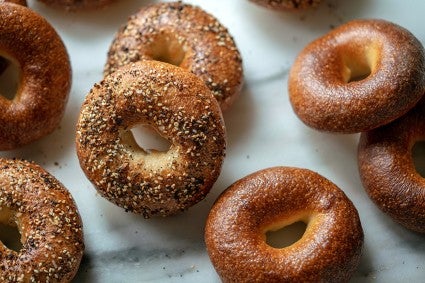 Bagels with Pâte Fermentée