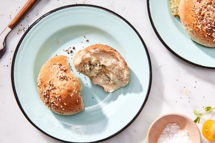 Stuffed Bagel Buns