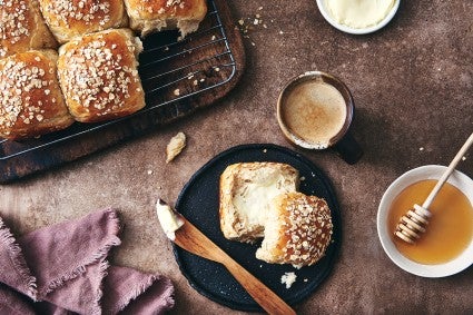 Honey Oatmeal Rolls