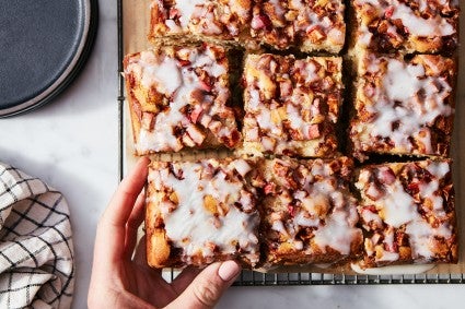 Apple Fritter Cake from top