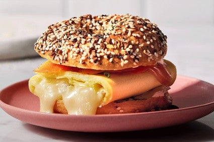 Sea Smoke ultimate sandwich bagel