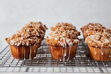 Stuffed Cinnamon Streusel Muffins