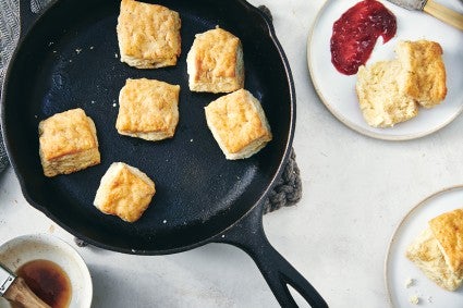 The Simplest Sourdough Biscuits