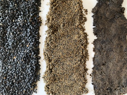 Black Sesame Seed Powder Paste