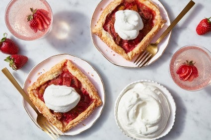 Strawberry-Rhubarb Galettes