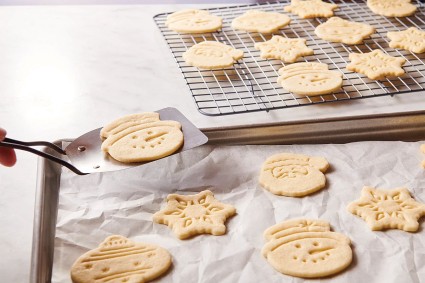 Baked holiday sugar cookies