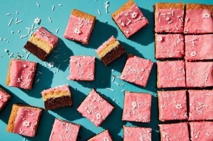 Neapolitan Sugar Cookie Bars