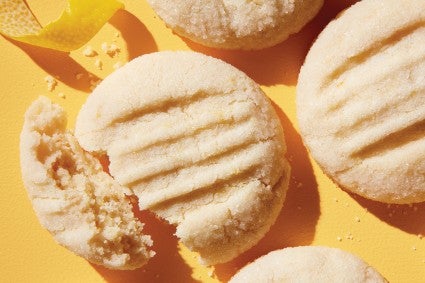 Whipped Lemon Shortbread
