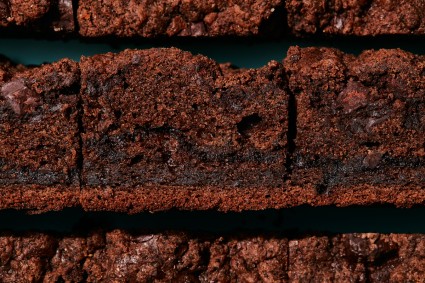 Close up of Triple Chocolate Coffee Cake crumb
