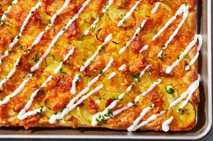 Loaded Baked Potato Pizza