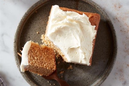 Spice Cake with Ermine Icing