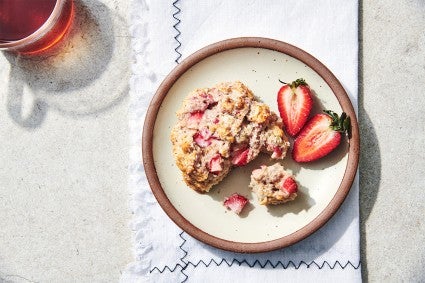 Strawberries & Cream Scones