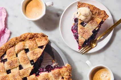 Blue Ribbon Blueberry Pie