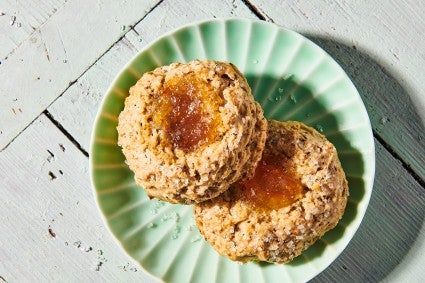 Earl Grey Scones with Jam Centers