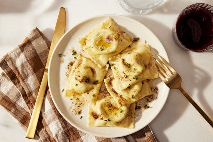 Homemade Cheese Ravioli