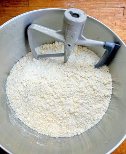 A triple batch of our Classic Double Pie Crust recipe fits easily in the bowl of a 7-quart stand mixer. 