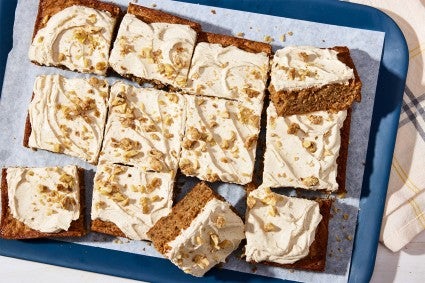 Tahini Praline-y Zucchini Cake