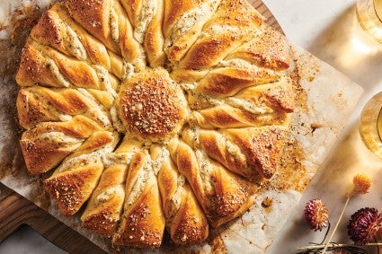 Garlic and Herb Sun Bread (Tarte Soleil)