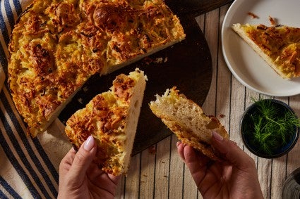 Latke Focaccia 