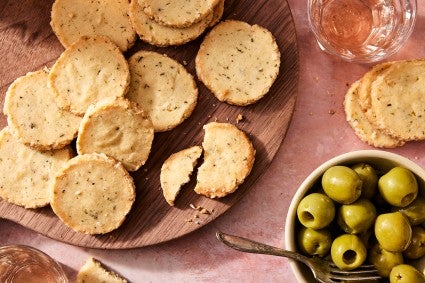 Salty-sweet shortbread 