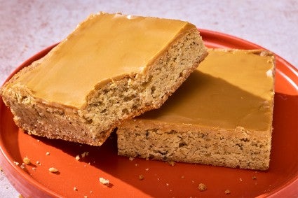 Dirty Chai Bars served on a plate