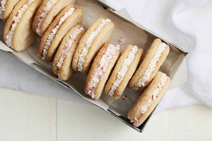 Peppermint Sandwich Cookies