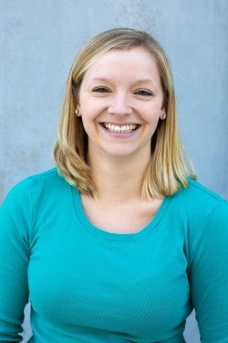 A headshot of Gwen Adams
