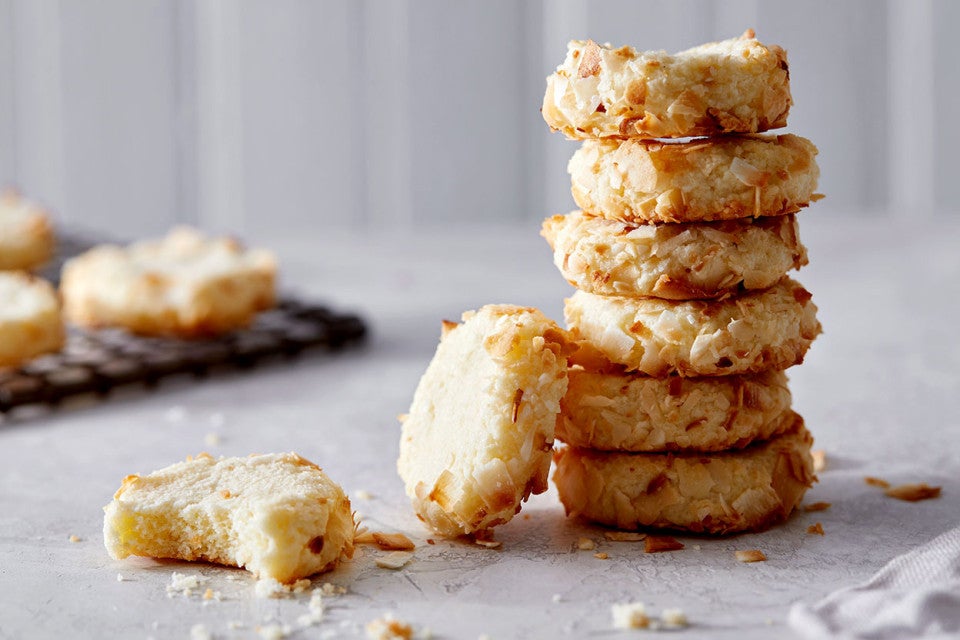Gluten-Free Coconut Flour Shortbread Cookies