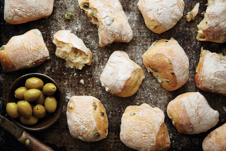 Rustic Olive Rolls