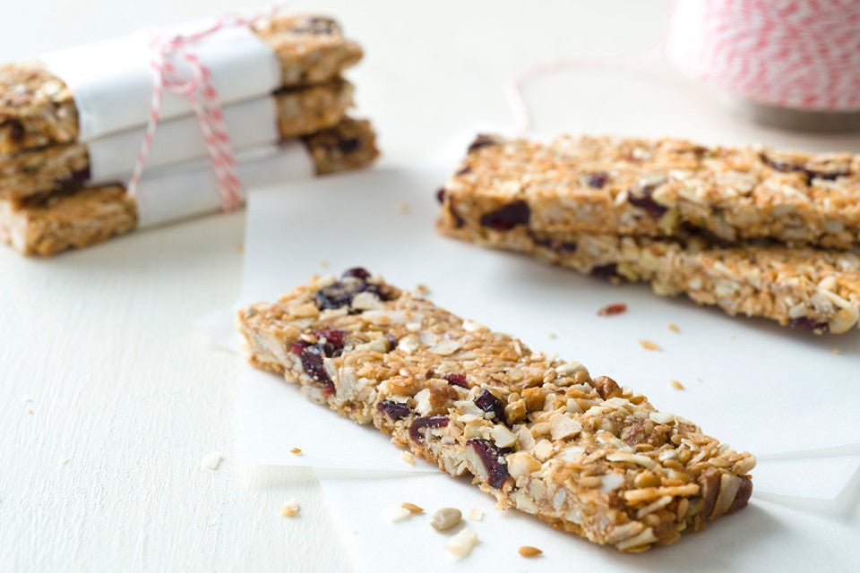 Coconut, Fruit & Nut Bars