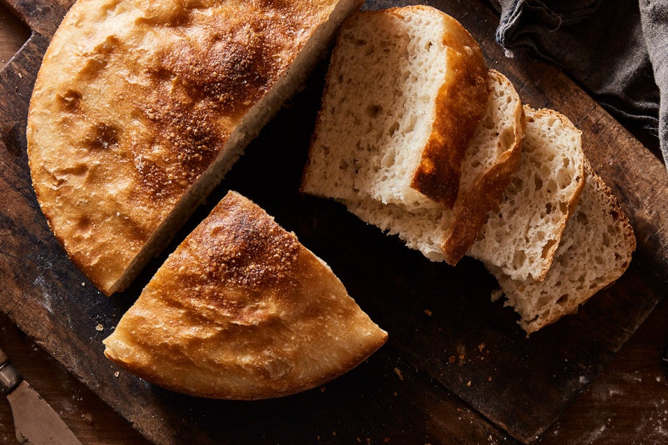 Absolutely No-Knead Crusty-Chewy Bread